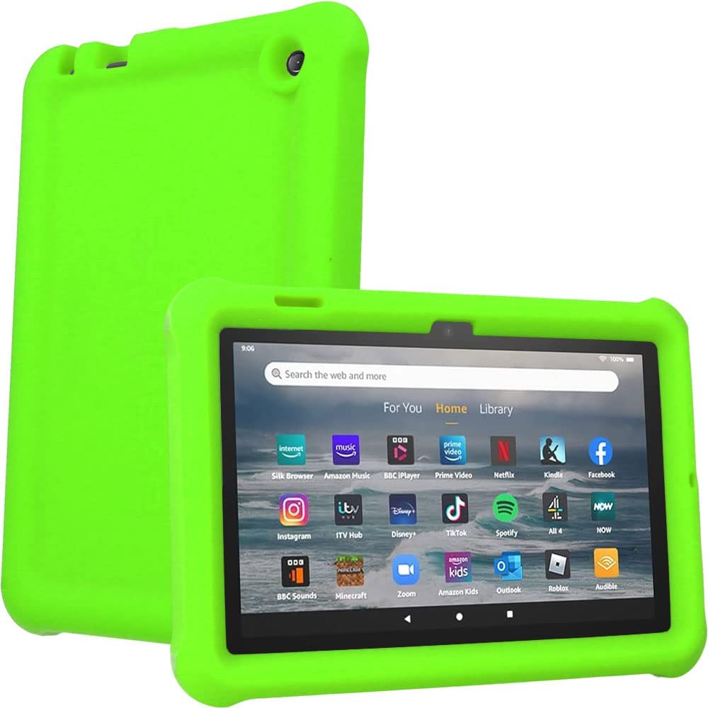 [Bumper Case] Shockproof Soft Easy Grip Case for Amazon Fire 7" (2022 / 12th Generation)
