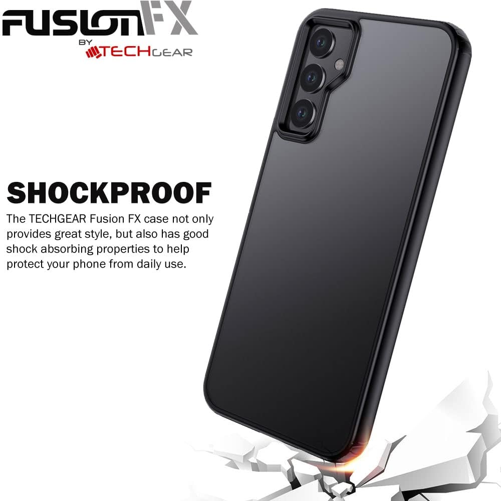 [Fusion FX Case] Slim & Light Tough Fused Gel Bumper & Hard Back Matte Case for Samsung Galaxy A54 5G