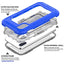 [Contender Case] iPhone XS Max Heavy Duty Case with Built-in Screen Protector, 360 [Full Body] Protective Cover with Kick Stand