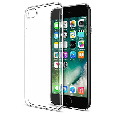 [AirFlex Case] Crystal Clear Slim & Light, Protective,  Soft Gel Cover for iPhone SE 2022 / 2020, iPhone 8 / 7