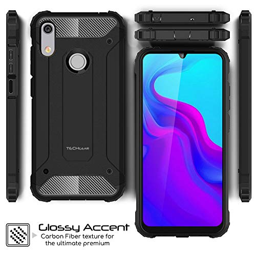 [Tough Armoured Case] ShockProof Dual-Layer Protective Heavy Duty Cover for Honor 8A