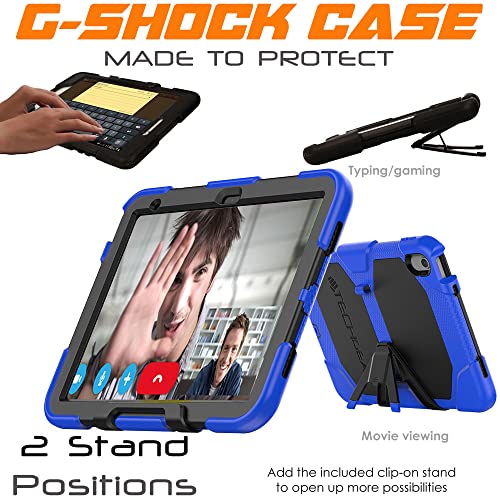 [G-SHOCK Case] Heavy Duty Long Survival Screen Protector Case for Apple iPad 11th & 10th Generation, iPad 2025 / 2022