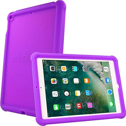 [Bumper Case] Shockproof Soft Easy Grip Case for Apple iPad 9.7" (2018/2017)