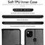 [Wallet Case] Protective Cover with Cash & Card Holder, Stand and Wrist Strap For Google Pixel 4a
