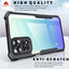 [Fusion Armour Case] Premium Hybrid Tough Heavy Duty, Clear Back, Bumper Case for Xiaomi Note 11