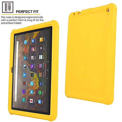 [Bumper Case] Shockproof Soft Easy Grip Case for Amazon Fire HD 10" / HD 10 Plus 11th Generation / 2021