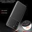 [CarbonFlex Case] Premium Shockproof Soft Slim Cover with Carbon Fibre Effect For Samsung  Galaxy S21 FE