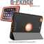 [D-FENCE Case] Tough & Rugged Smart Case For Apple iPad 9.7" (2018 / 2017)