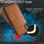 Tough Armoured Wallet 360 ShockProof Case with Card Slots & Stand for Apple iPhone XS Max