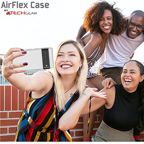 [AirFlex Case] Crystal Clear Slim & Light, Protective, Soft Gel Cover for Google Pixel 7