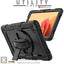 [UTILITY Case] Full Body Shockproof Case with Stand, Hand & Shoulder Strap for Samsung Galaxy Tab A7 10.4" (SM-T500 / T503 / T505 / T509)