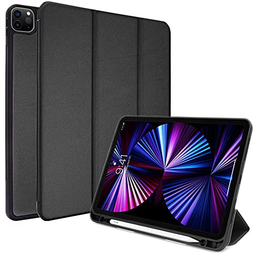 [Smart Case] Slim Stand Cover with Auto Sleep/Wake for Apple iPad Pro 12.9" (6th / 5th / 3rd / 2nd Generation)