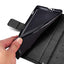 [Wallet Case] Protective Cover with Cash & Card Holder, Stand and Wrist Strap For Apple iPhone XS Max