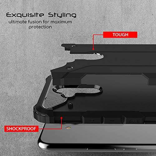 [Tough Armoured Case] ShockProof Dual-Layer Protective Heavy Duty Cover for Honor 20 Lite