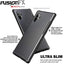 [Fusion FX Case] Slim & Light Tough Fused Gel Bumper & Hard Back Matte Case for Samsung Galaxy Note 10 Plus