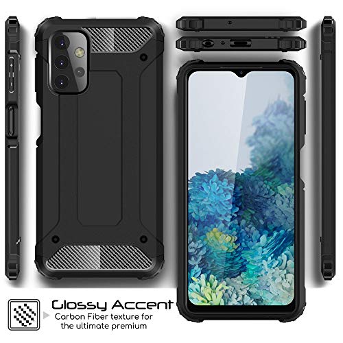 [Tough Armoured Case] ShockProof Dual-Layer Protective Heavy Duty Cover for Samsung Galaxy A13