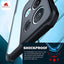 [Fusion Armour Case] Premium Hybrid Tough Heavy Duty, Clear Back, Bumper Case for Oppo Reno 8 5G
