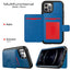 Tough Armoured Wallet 360 ShockProof Case with Card Slots & Stand for Apple iPhone 12, iPhone 12 Pro