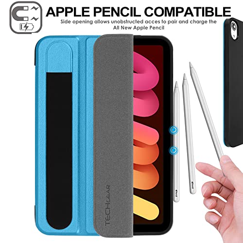 [Smart Case] Slim Stand Cover with Auto Sleep/Wake for Apple iPad Mini 7 / Mini 6 8.3" [7th / 6th Generation]