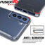 [Fusion HD Case] Shockproof Fused Gel Bumper & Hard Back Slim Clear Cover for Samsung Galaxy Galaxy S21 FE