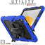 [UTILITY Case] Full Body Shockproof Case with Stand, Hand & Shoulder Strap for Apple iPad 11th & 10th Generation, iPad 2025 / 2022