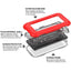[Contender Case] Samsung Galaxy S9 Plus Heavy Duty Case with Built-in Screen Protector, 360 [Full Body] Protective Cover with Kick Stand