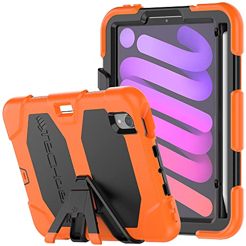 [G-SHOCK Case] Heavy Duty Long Survival Screen Protector Case for Apple iPad Mini 7 / Mini 6 8.3" [7th / 6th Generation]