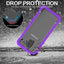 [Fusion Armour Case] Premium Hybrid Tough Heavy Duty, Rugged, Clear Back Bumper Case for Samsung Galaxy J6 2020