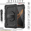 [UTILITY Case] Full Body Shockproof Case with Stand, Hand & Shoulder Strap for Samsung Galaxy Tab S8 11" (SM-X700 / SM-X706)