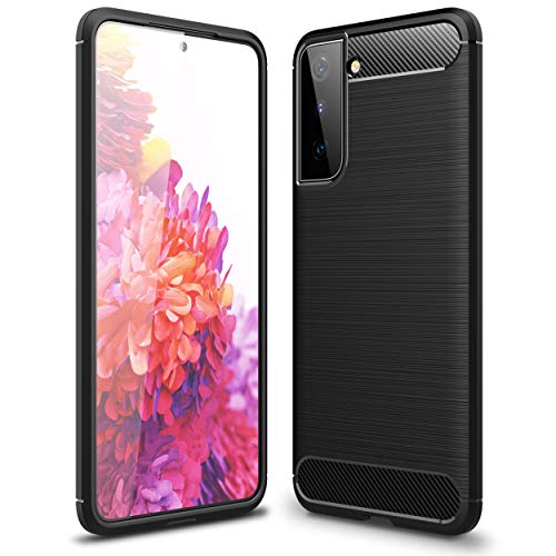 [Stealth Case] Samsung Galaxy S22 Plus Soft Protective Slim Cover with Carbon Fibre Detailing