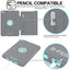 [D-FENCE Case] Tough & Rugged Smart Case For Apple iPad 10.2" 9th, 8th, 7th Generation