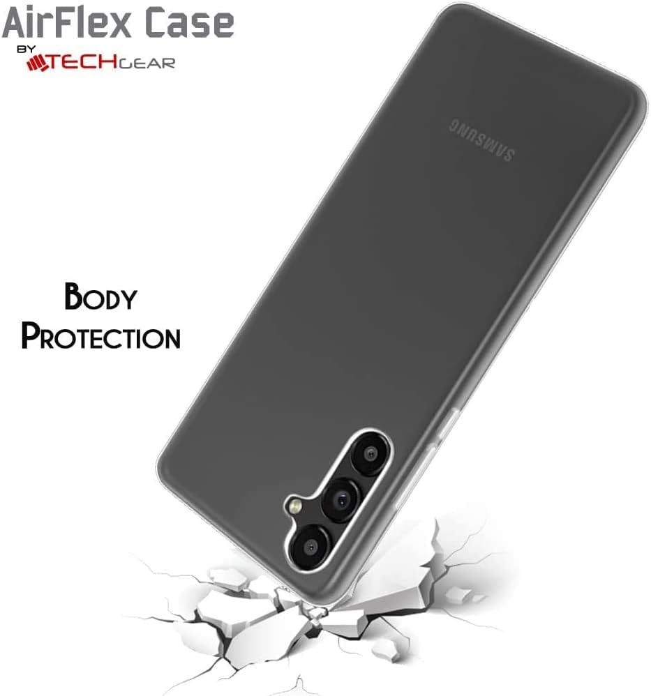 [AirFlex Case] Crystal Clear Slim & Light, Protective,  Soft Gel Cover for Samsung Galaxy A14 5G