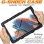 [G-SHOCK Case] Heavy Duty Long Survival Screen Protector Case for Samsung Galaxy Tab A8 10.5" 2022 (SM-X200 / SM-X205)