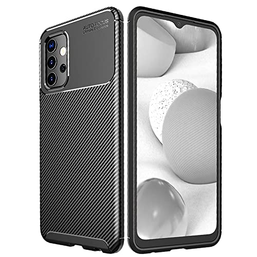 [CarbonFlex Case] Premium Shockproof Soft Slim Cover with Carbon Fibre Effect For Samsung  Galaxy A32 5G