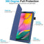 [Folio Case] Smart Cover Stand with Auto Sleep/Wake & Hand Strap For Samsung Galaxy Tab A 10.1" 2019 (SM-T510 / SM-T515)