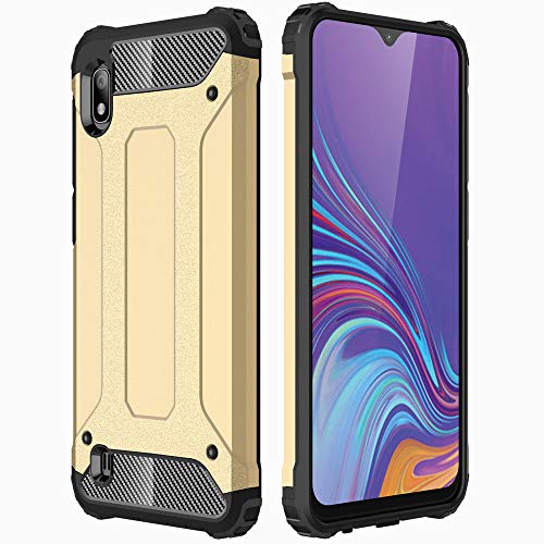[Tough Armoured Case] ShockProof Dual-Layer Protective Heavy Duty Cover for Samsung Galaxy A10