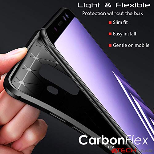 [CarbonFlex Case] Premium Shockproof Soft Slim Cover with Carbon Fibre Effect For Samsung  Galaxy Note 20