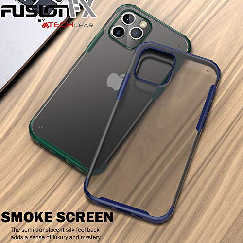 [Fusion FX Case] Slim & Light Tough Fused Gel Bumper & Hard Back Matte Case for iPhone 12 Mini