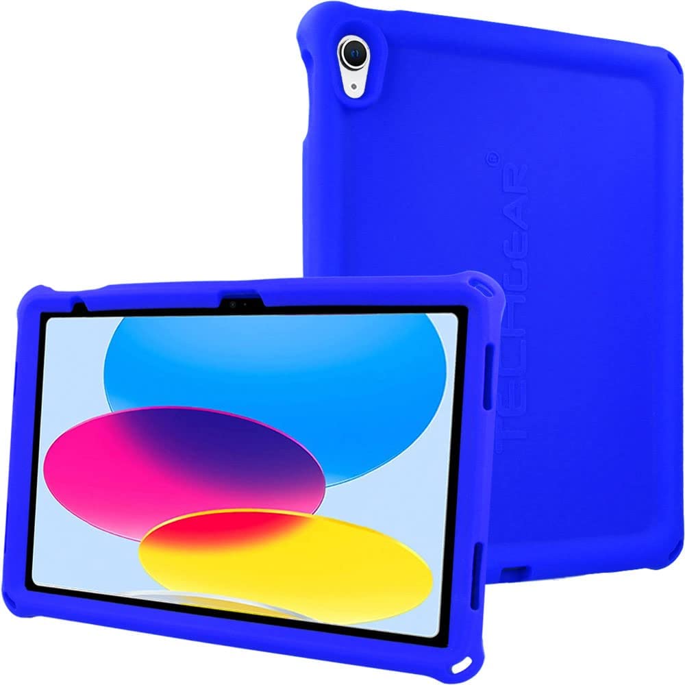 [Bumper Case] Shockproof Soft Easy Grip Case for Apple iPad 11th & 10th Generation, iPad 2025 / 2022