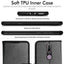 [Wallet Case] Protective Cover with Cash & Card Holder, Stand and Wrist Strap For Nokia 2.4