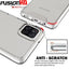 [Fusion HD Case] Shockproof Fused Gel Bumper & Hard Back Slim Clear Cover for Samsung Galaxy A22 5G