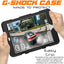 [G-SHOCK Case] Heavy Duty Long Survival Screen Protector Case for iPad 10.2" 2021, 2020, 2019 [9th/8th/7th Generation]