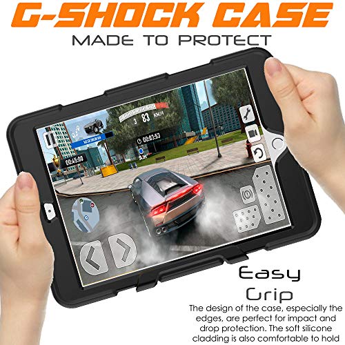 [G-SHOCK Case] Heavy Duty Long Survival Screen Protector Case for iPad 10.2" 2021, 2020, 2019 [9th/8th/7th Generation]
