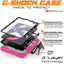 [G-SHOCK Case] Heavy Duty Long Survival Screen Protector Case iPad Air 5 / 4 10.9" (2022 / 2020)