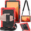 [UTILITY Case] Full Body Shockproof Case with Stand, Hand & Shoulder Strap for Samsung Galaxy Tab A7 10.4" (SM-T500 / T503 / T505 / T509)