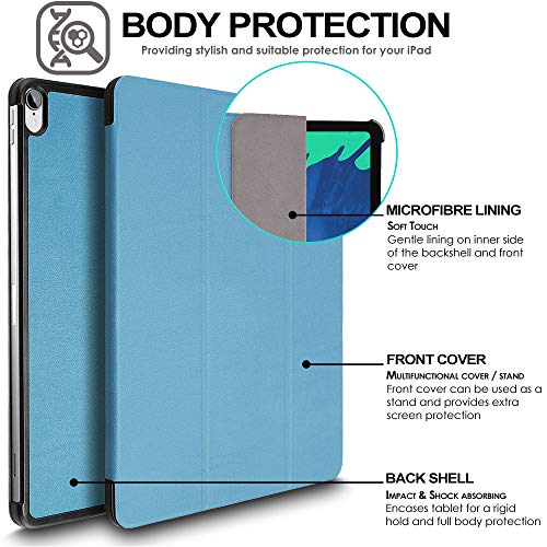 [Smart Case] Slim Stand Cover with Auto Sleep/Wake for Apple iPad Air 5 / 4 (5th / 4th Generation)