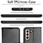 [Wallet Case] Protective Cover with Cash & Card Holder, Stand and Wrist Strap For Samsung Galaxy S23 Plus