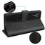 [Wallet Case] Protective Cover with Cash & Card Holder, Stand and Wrist Strap For Samsung Note 10