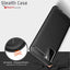 [Stealth Case] Samsung Galaxy A03s Soft Protective Slim Cover with Carbon Fibre Detailing