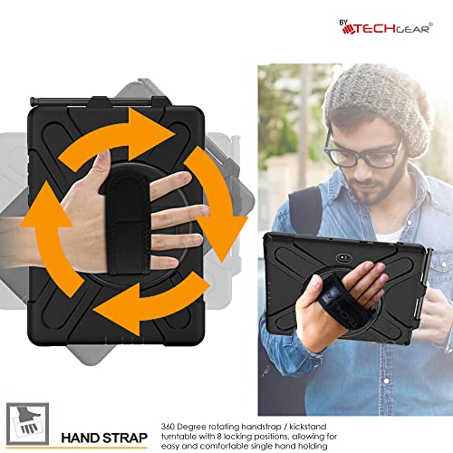 [X-Case] Rugged Armour Case with Stand, Hand & Shoulder Strap for Microsoft Surface Pro 7 / 7 Plus 6 5 4 12.3"